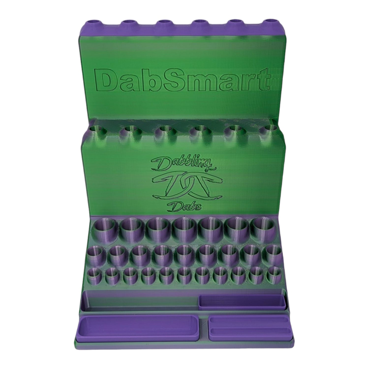 Dab Smart XL Showstopper in Purple and Dark Green