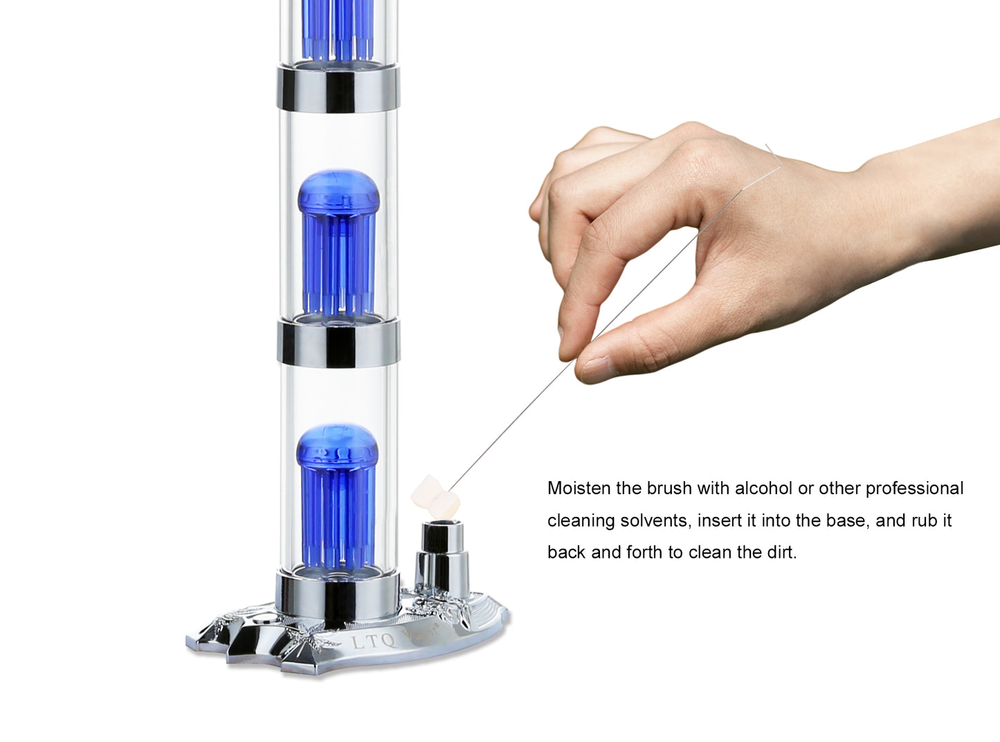 Aurora - 22” LED Light Dab Rig / Water Pipe