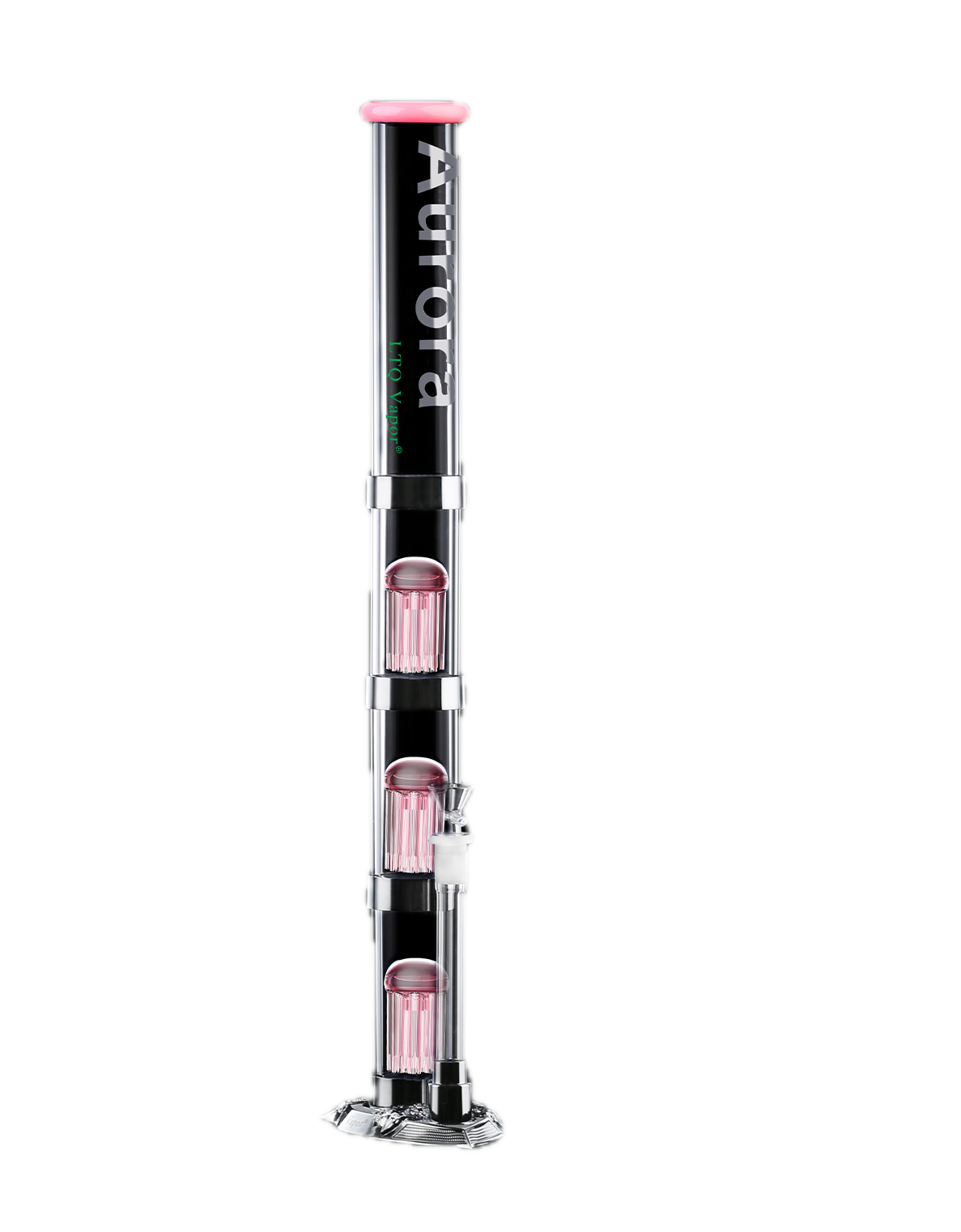 Aurora - 22” LED Light Dab Rig / Water Pipe