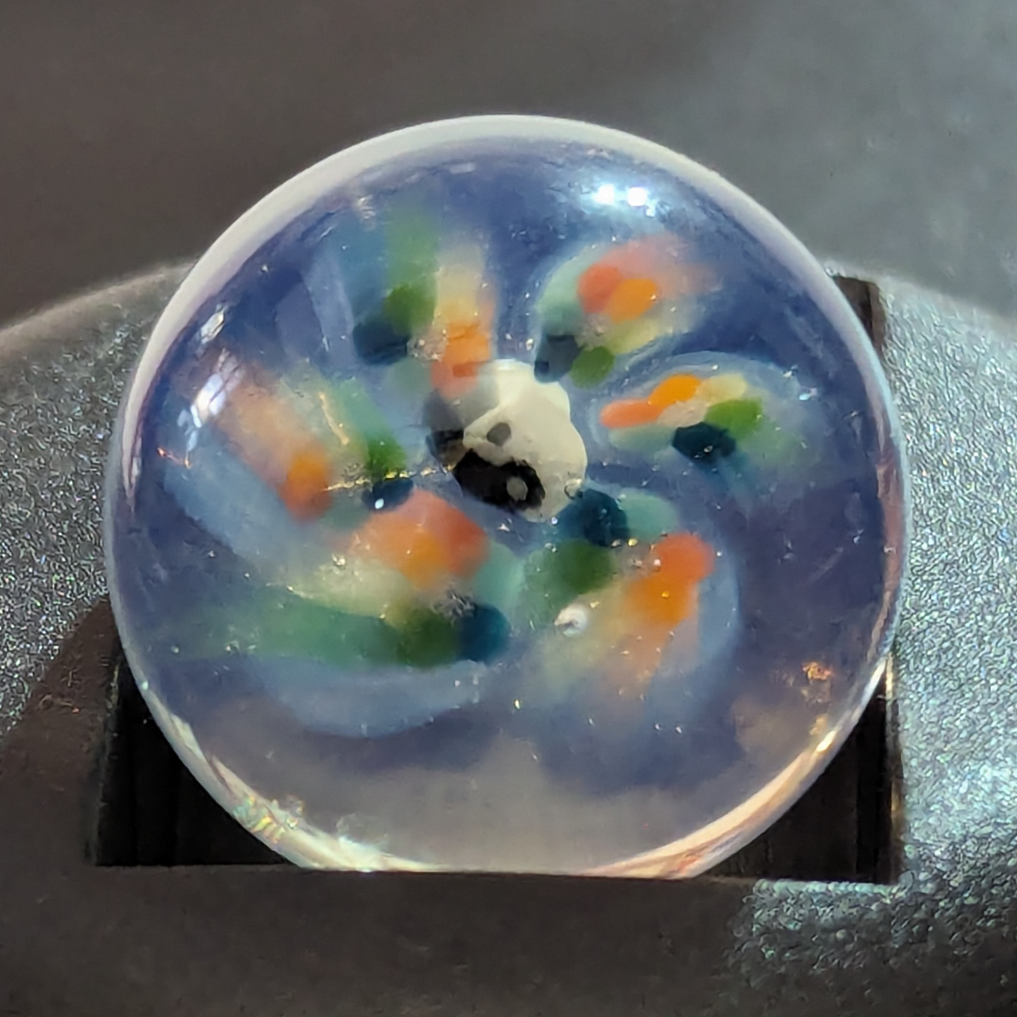 UV Backed Color Burst Marble featuring Brad B Yin Yang Millie