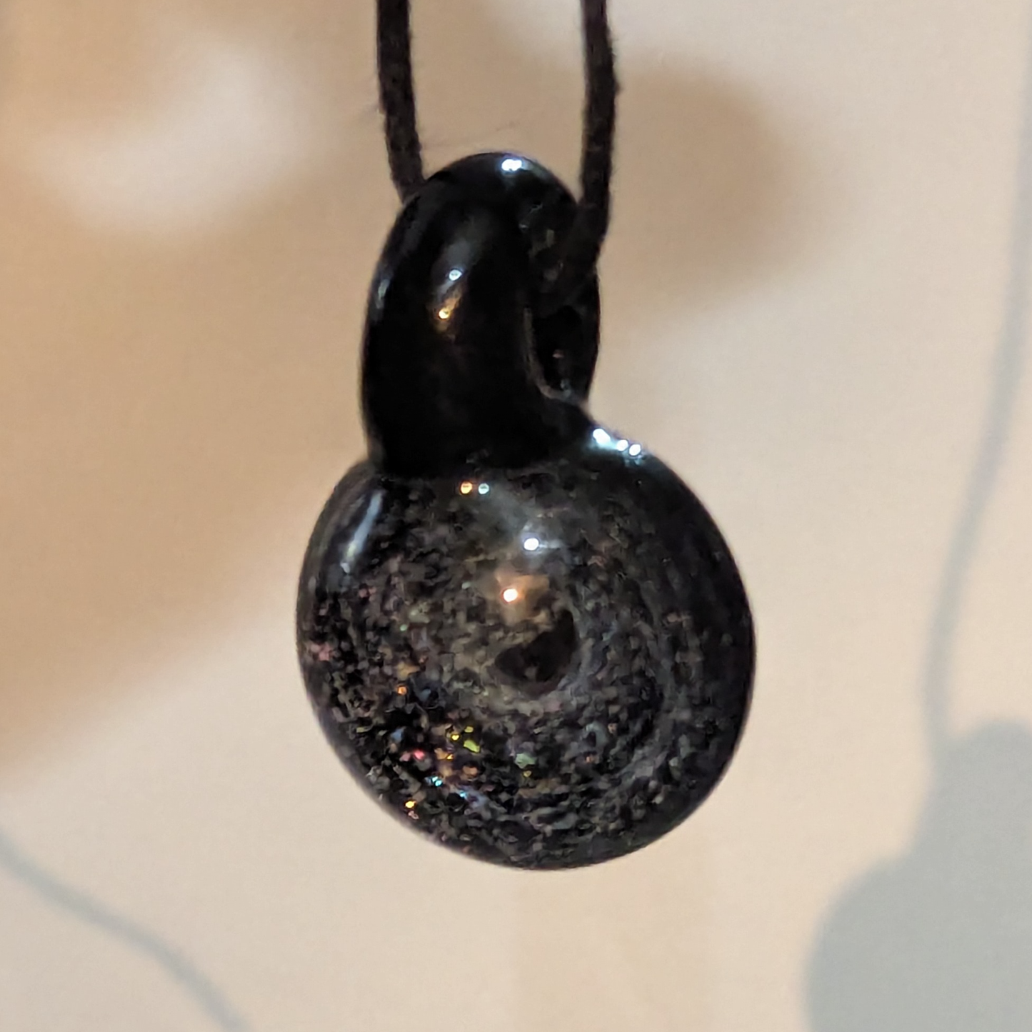 Dichro Galaxy Marble and Pendant Set