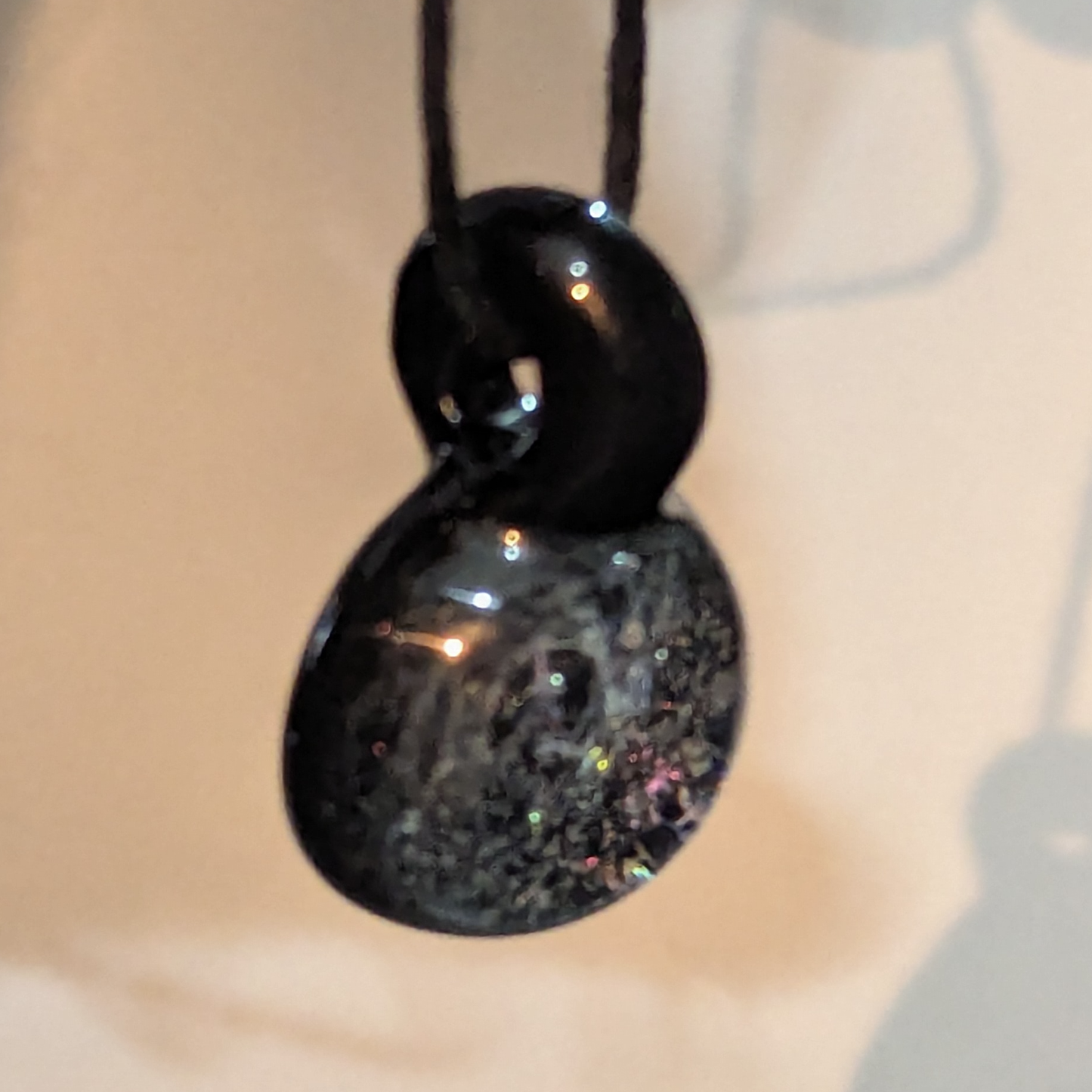 Dichro Galaxy Marble and Pendant Set
