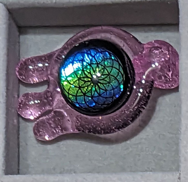 Geo Drippy Drop Pendy #02