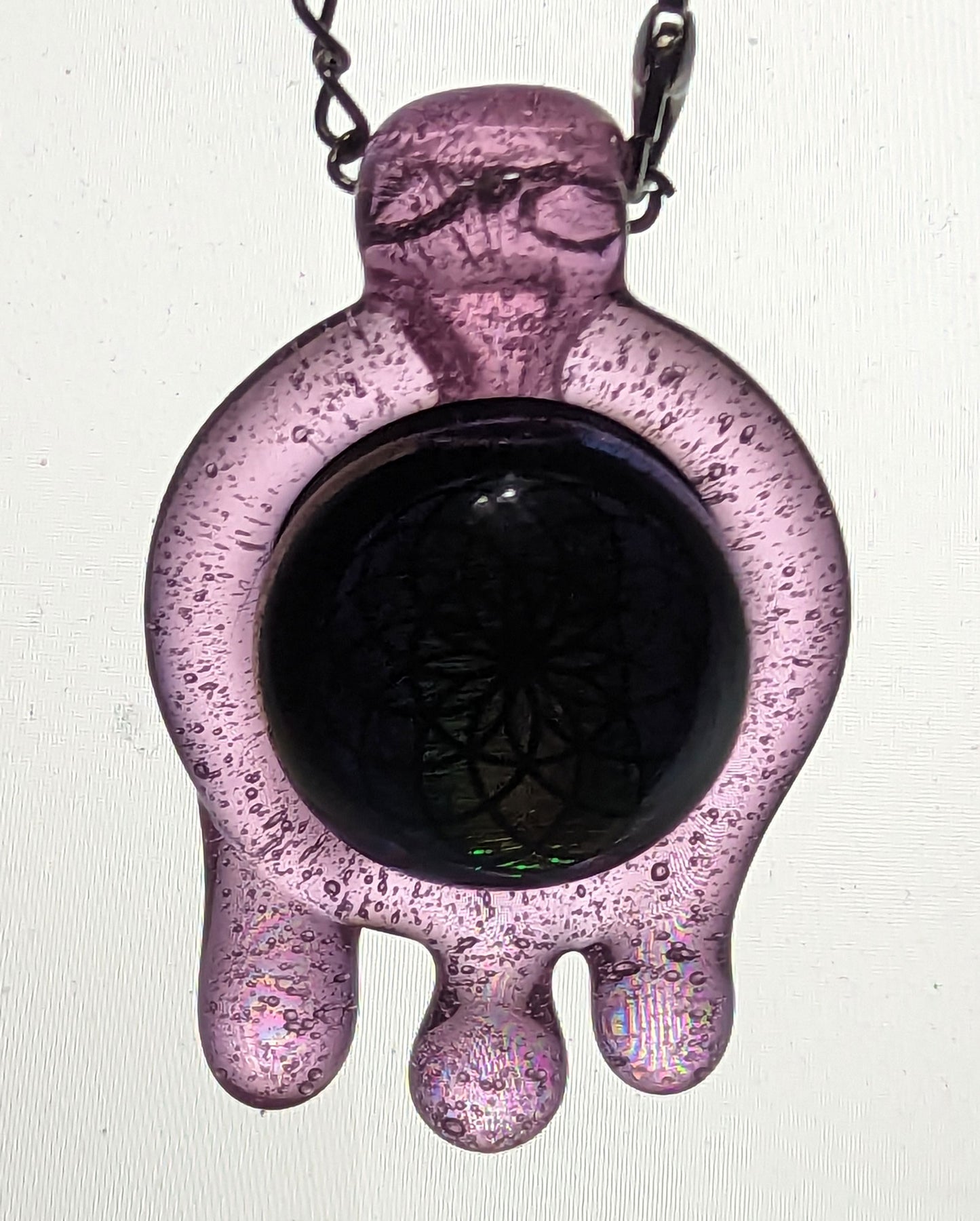 Geo Drippy Drop Pendy #02