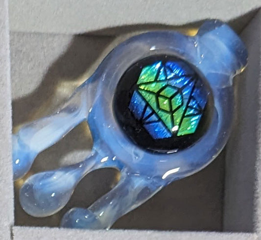 Geo Drippy Drop Pendy #04