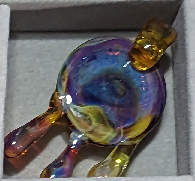 Geo Drippy Drop Pendy #05