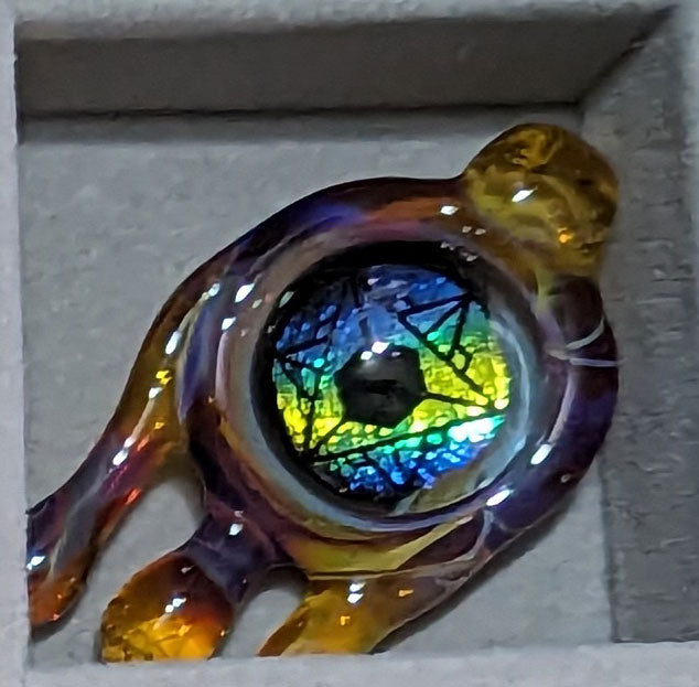 Geo Drippy Drop Pendy #06