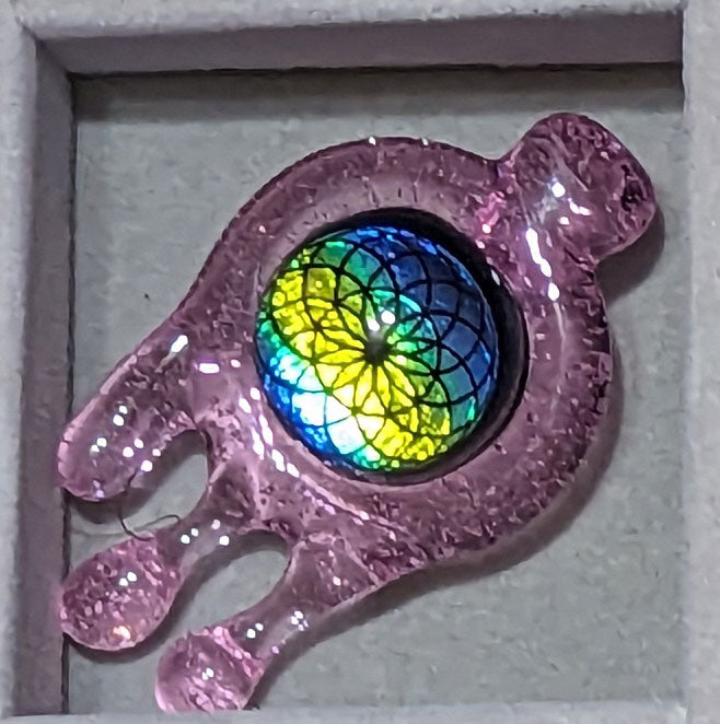 Geo Drippy Drop Pendy #08