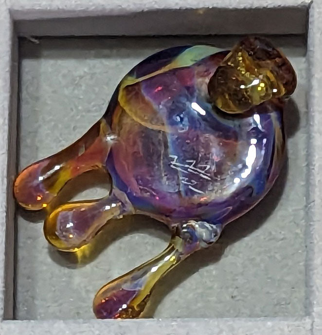 Geo Drippy Drop Pendy #09