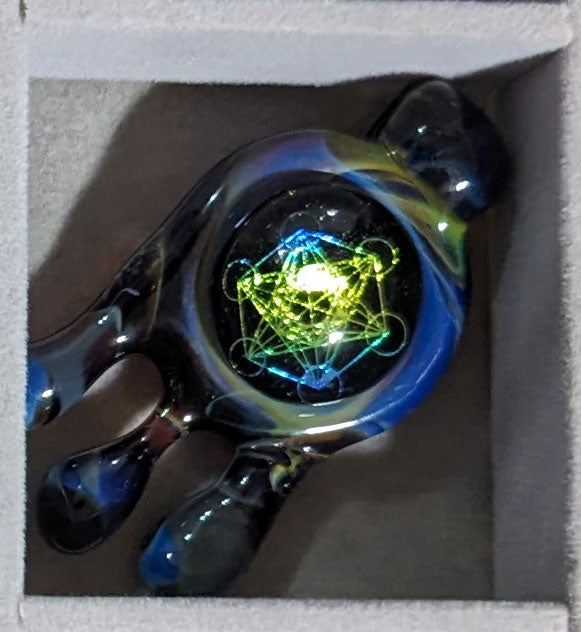 Geo Drippy Drop Pendy #10