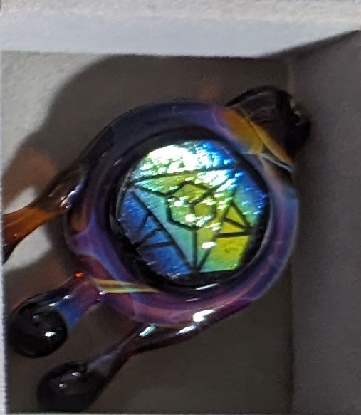 Geo Drippy Drop Pendy #11