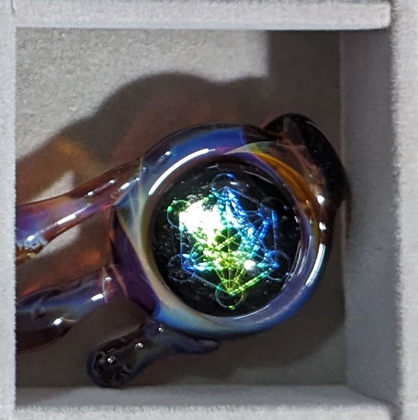 Geo Drippy Drop Pendy #16