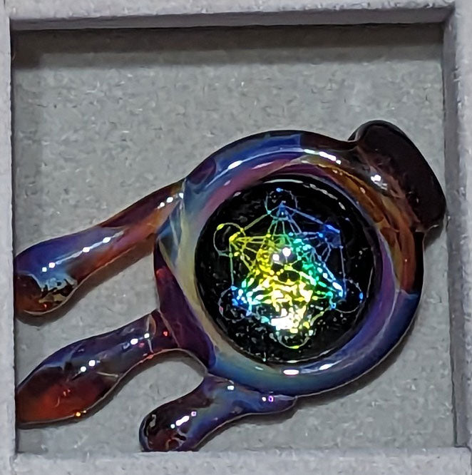 Geo Drippy Drop Pendy #16