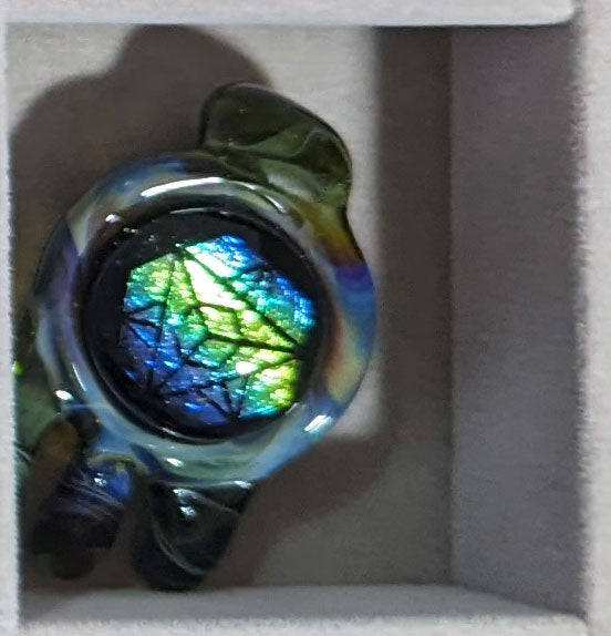 Geo Drippy Drop Pendy #17