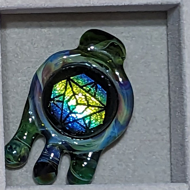 Geo Drippy Drop Pendy #17