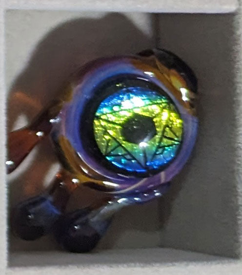 Geo Drippy Drop Pendy #18