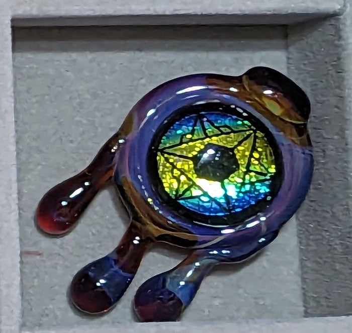Geo Drippy Drop Pendy #18