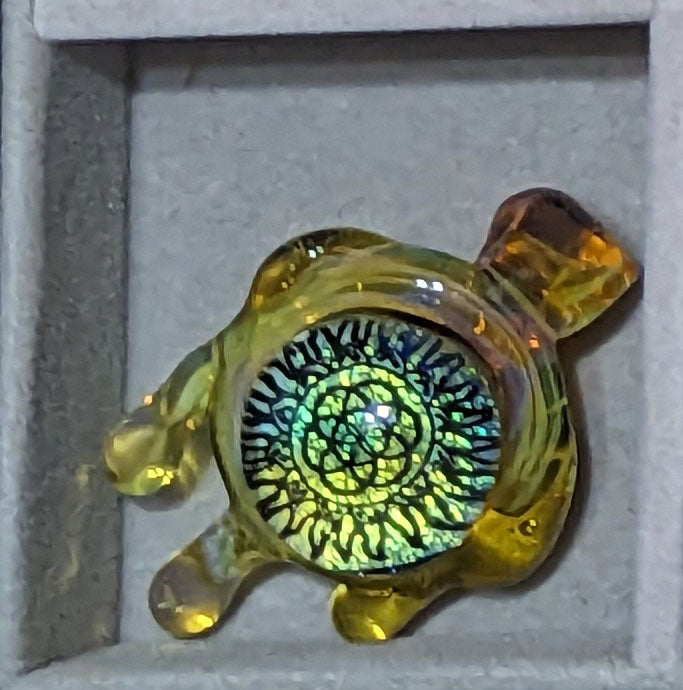 Geo Drippy Drop Pendy #19