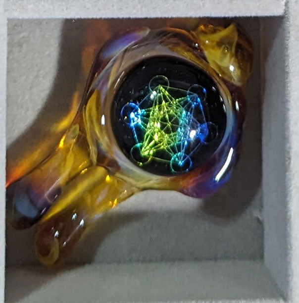 Geo Drippy Drop Pendy #21