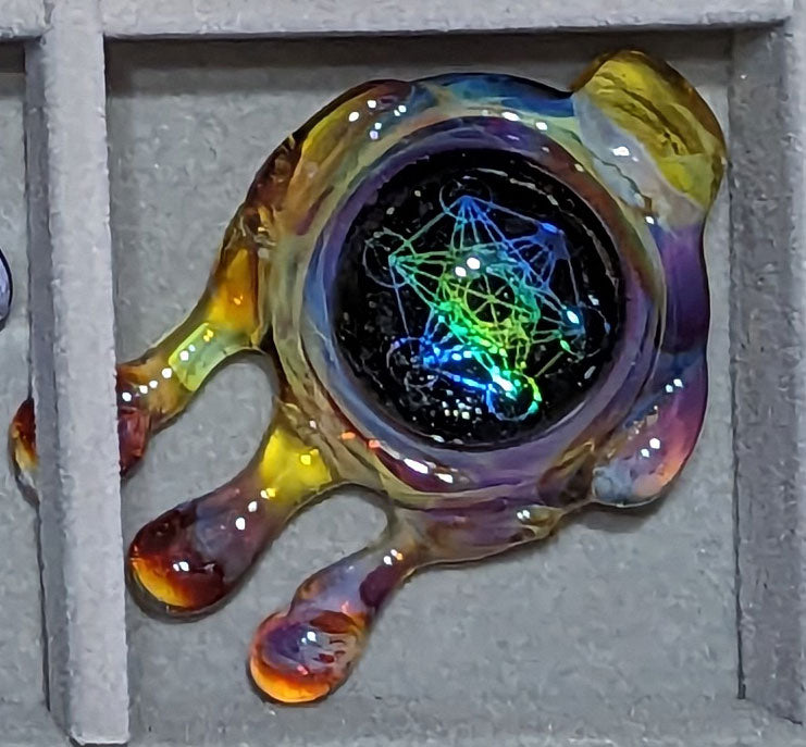 Geo Drippy Drop Pendy #23