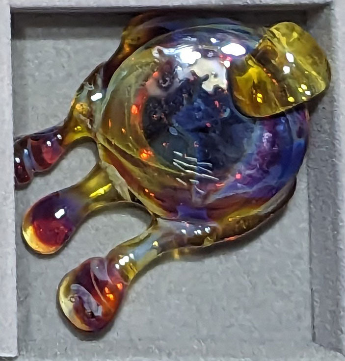 Geo Drippy Drop Pendy #23
