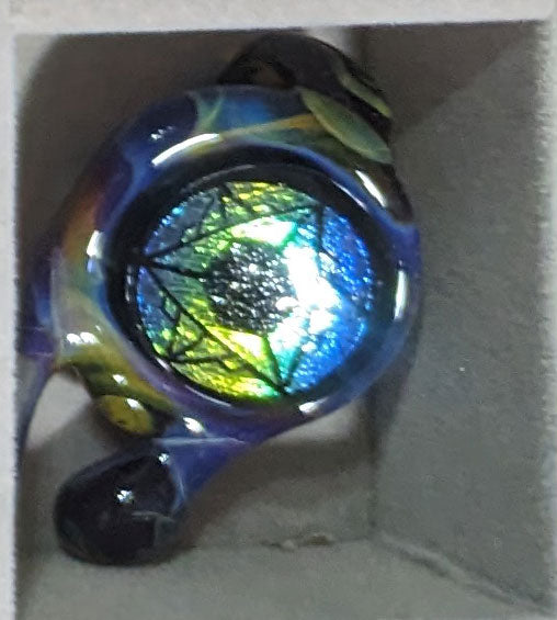Geo Drippy Drop Pendy #24