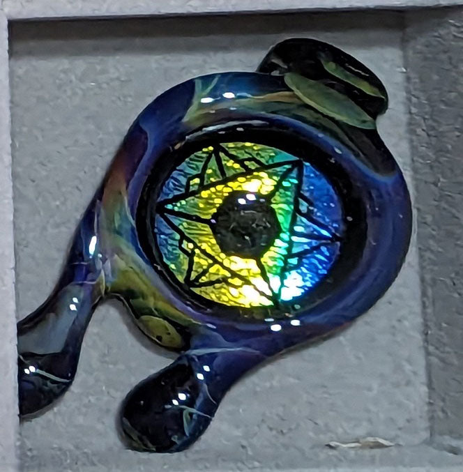 Geo Drippy Drop Pendy #24