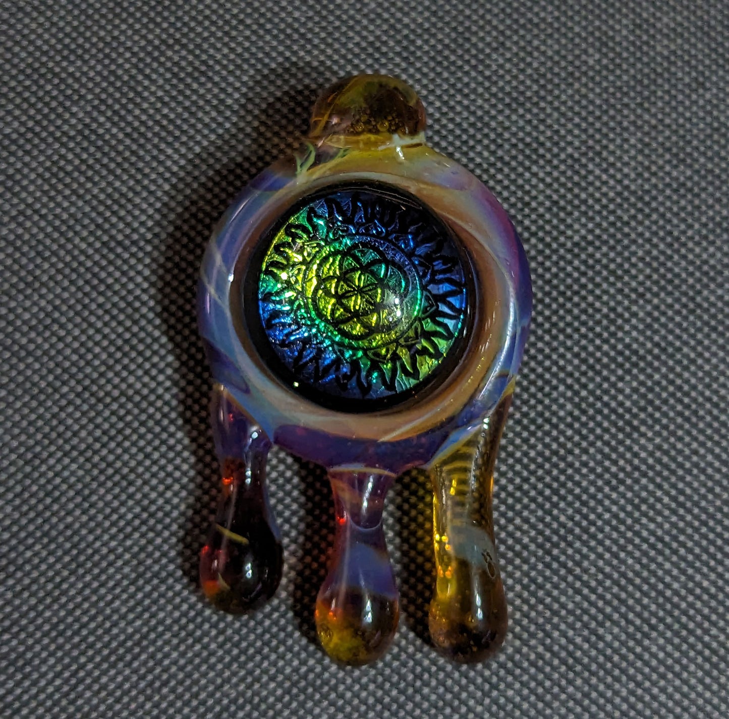 Geo Drippy Drop Pendy #01