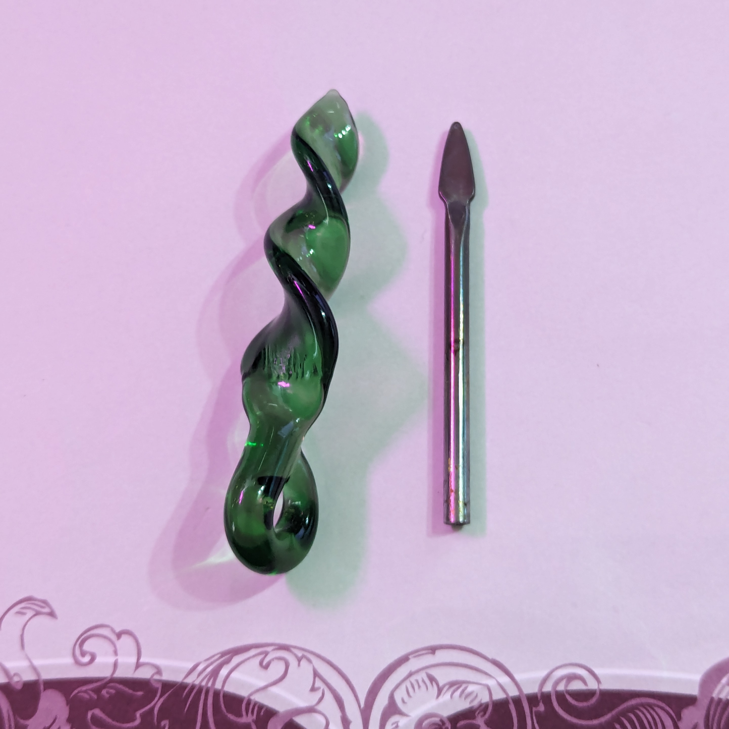 Green Twist Dabber / Pendant