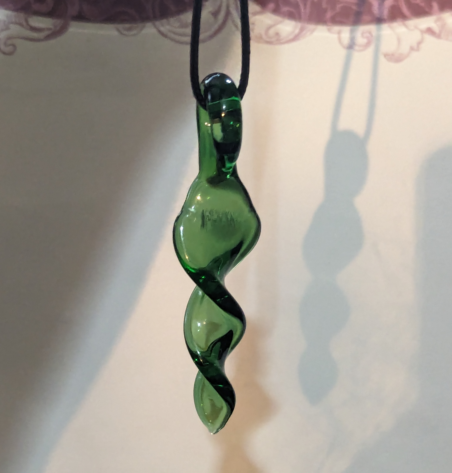 Green Twist Dabber / Pendant