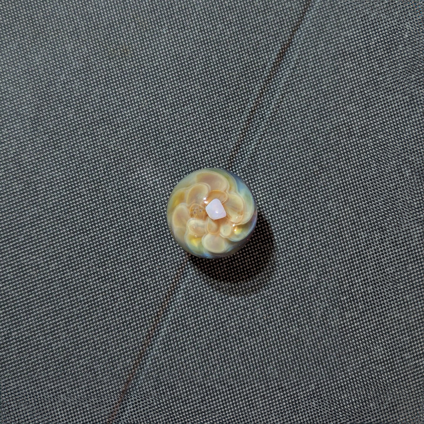 Loki's Lipstick Dot Swirl Marble and Pendant Set