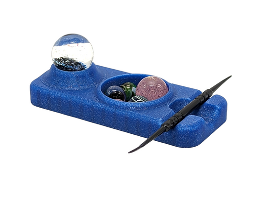 Dab Stand with Carb Cap, Tool and Jar/Pearl Holders