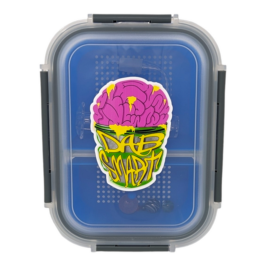 Glass ISO Station w/ Divider (2 Baskets)