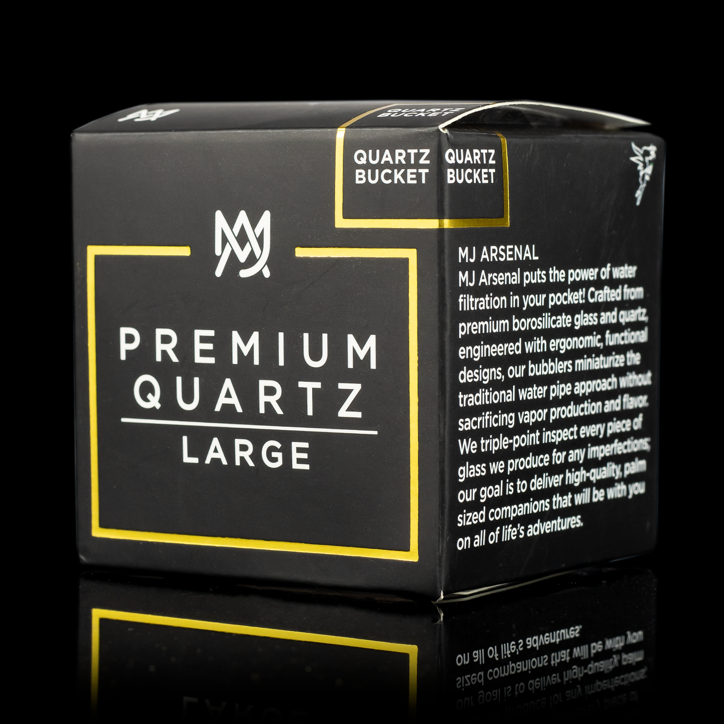 MJA Premium Full Weld Large Clear Banger