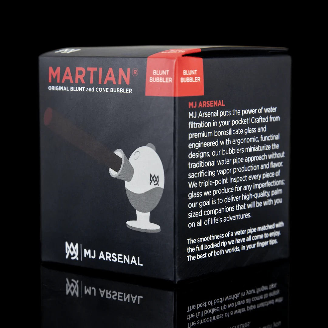 The Martian® Original Blunt Bubbler™ by MJ Arsenal