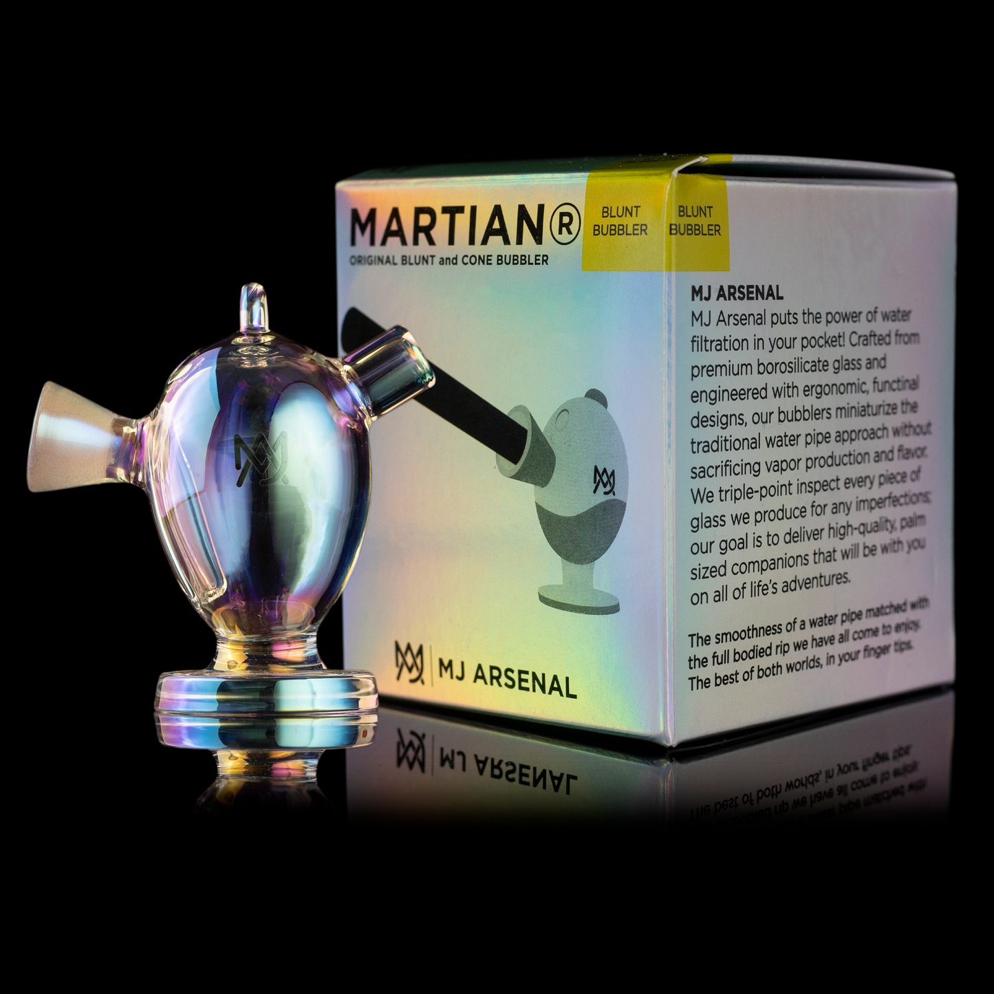 The Martian® Iridescent Blunt Bubbler™ - LE