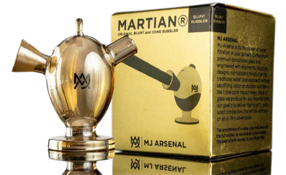 The Martian® Gold Blunt Bubbler™ - LE