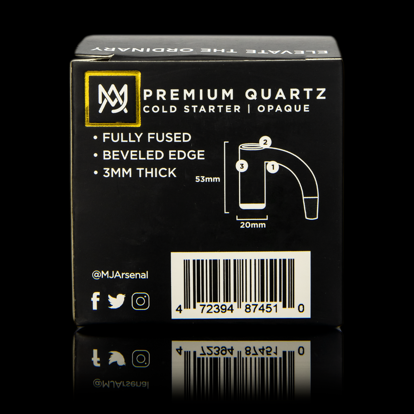 MJA Premium Full Weld Cold Start Opaque Banger