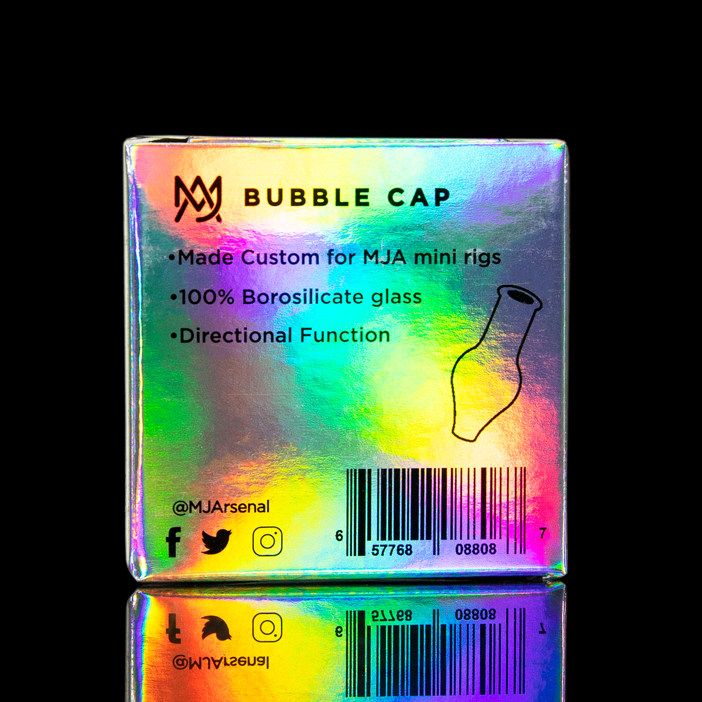 MJA Iridescent Bubble Cap - LE