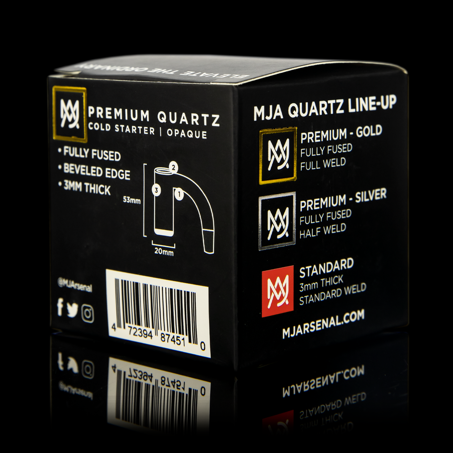 MJA Premium Full Weld Cold Start Opaque Banger