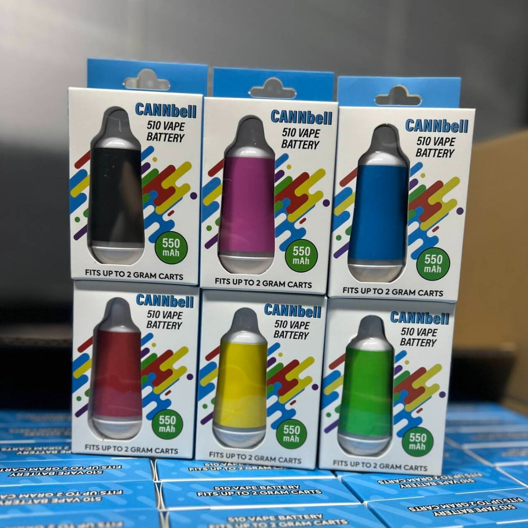 Cannbell - Discreet 510 Battery - 4 Temp - 2mL / 2g - 550mAh Vaper Buddy Cannbell - Discreet 510 Battery - 4 Temp - 2mL / 2g - 550mAh Vaper Buddy