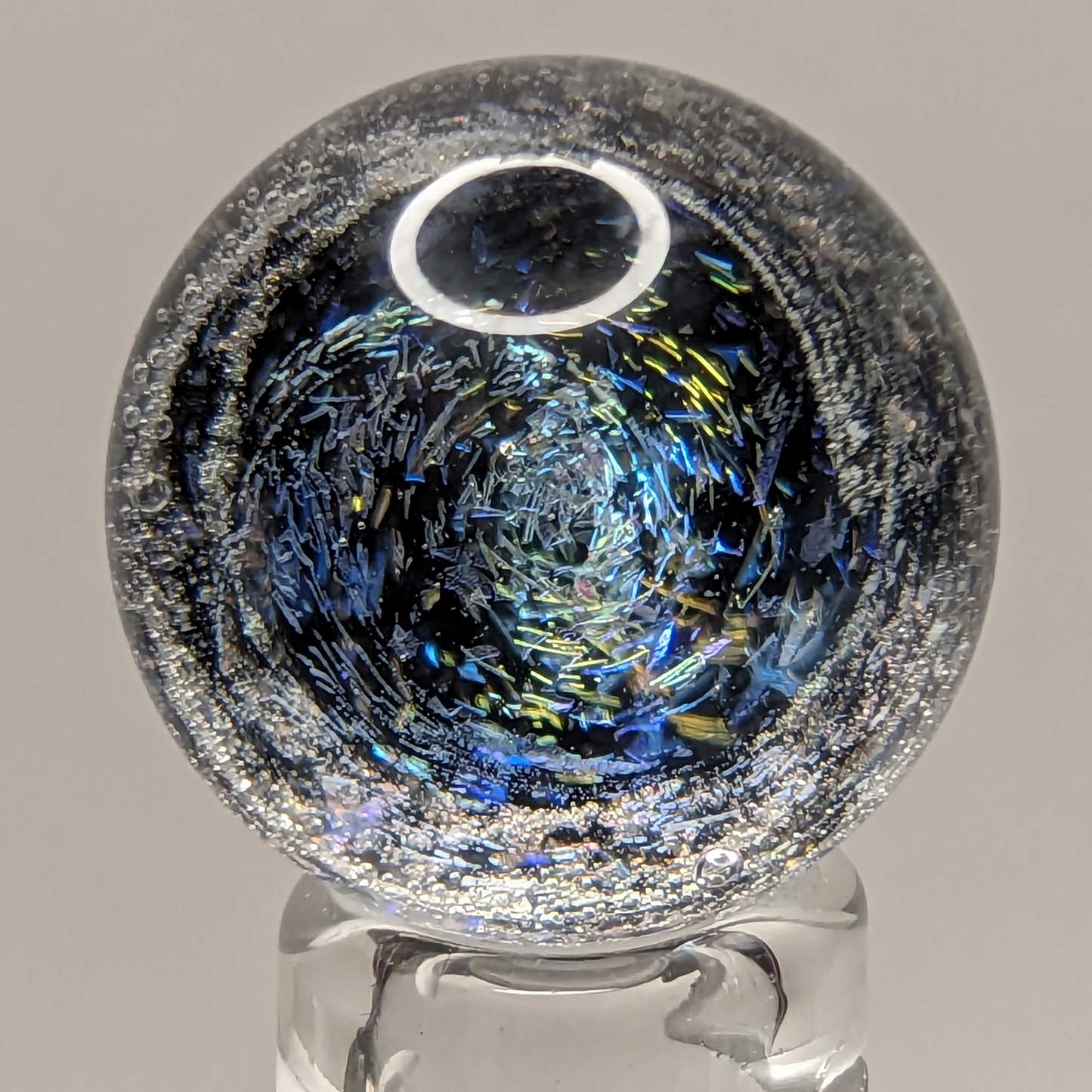 Dichro Galaxy Marble and Pendant Set