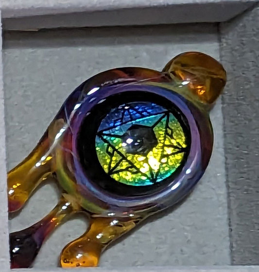 Geo Drippy Drop Pendy #12