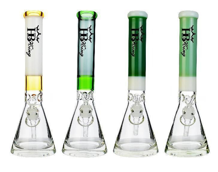 16" Dual Color Beaker Water Pipe