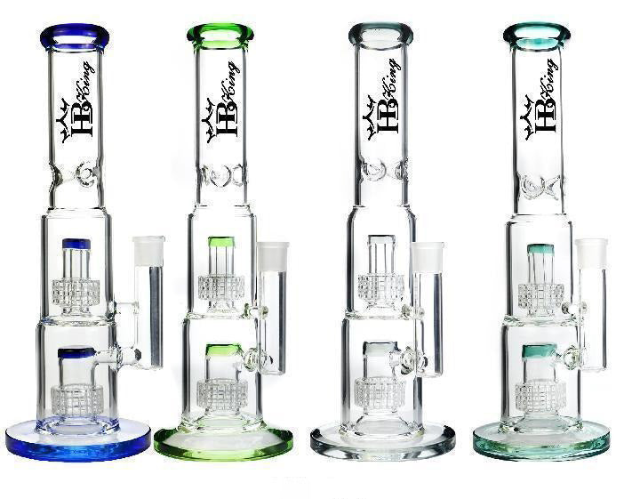 Double Matrix Perc. Water Pipe