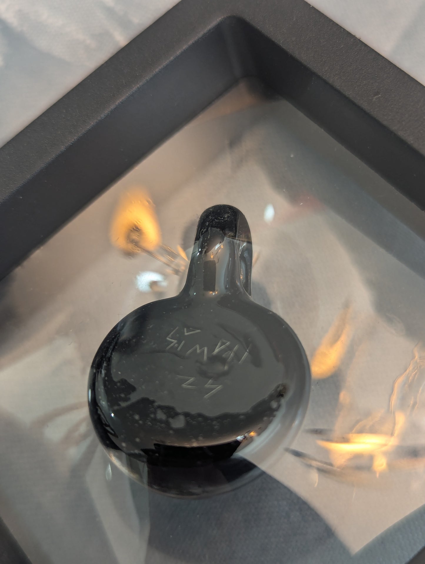 Dichro Galaxy Marble and Pendant Set