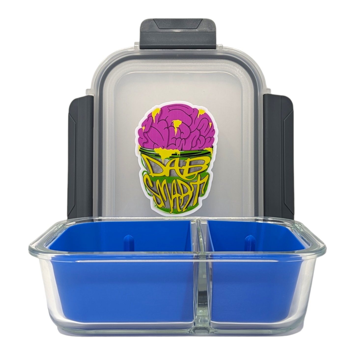 Glass ISO Station w/ Divider (2 Baskets)