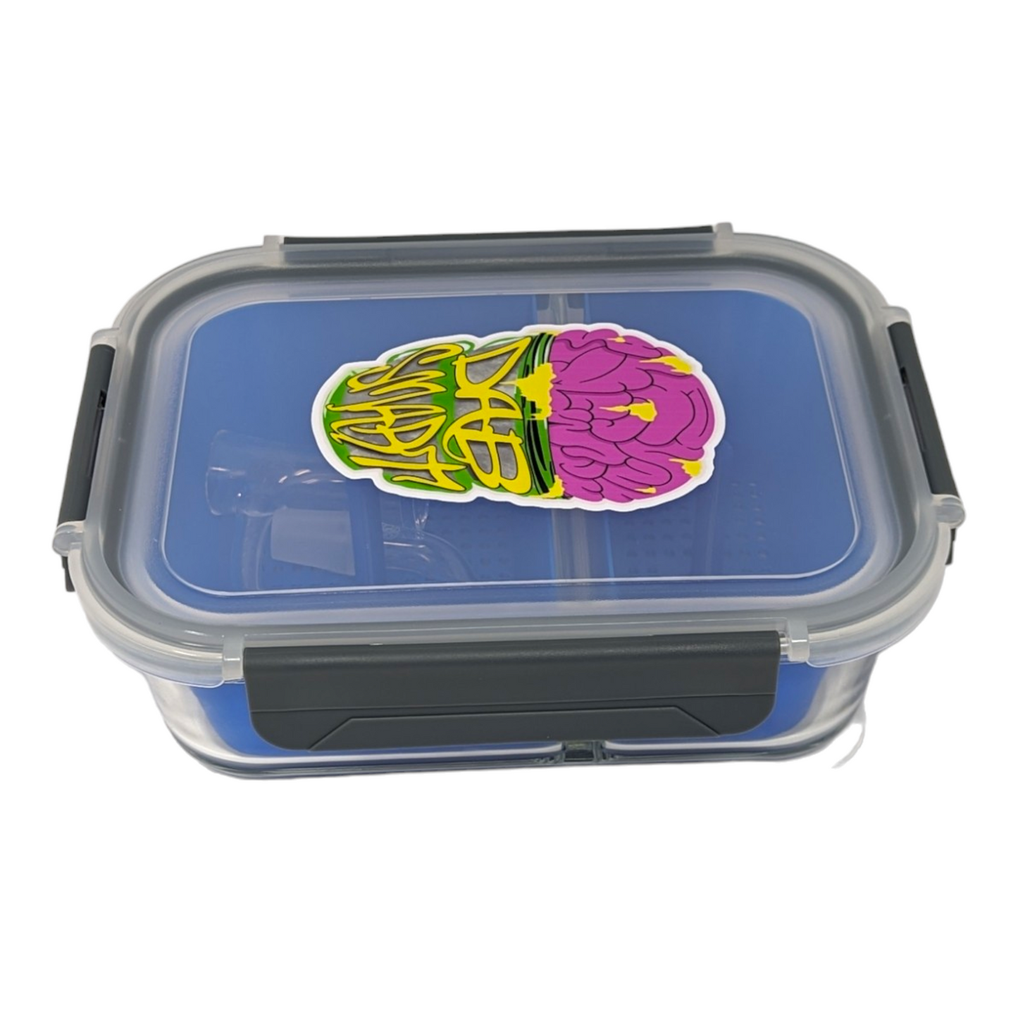 Glass ISO Station w/ Divider (2 Baskets)