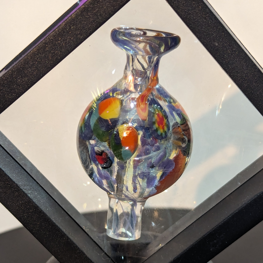 Silver Fumed Millie Cluster Bubble Cap