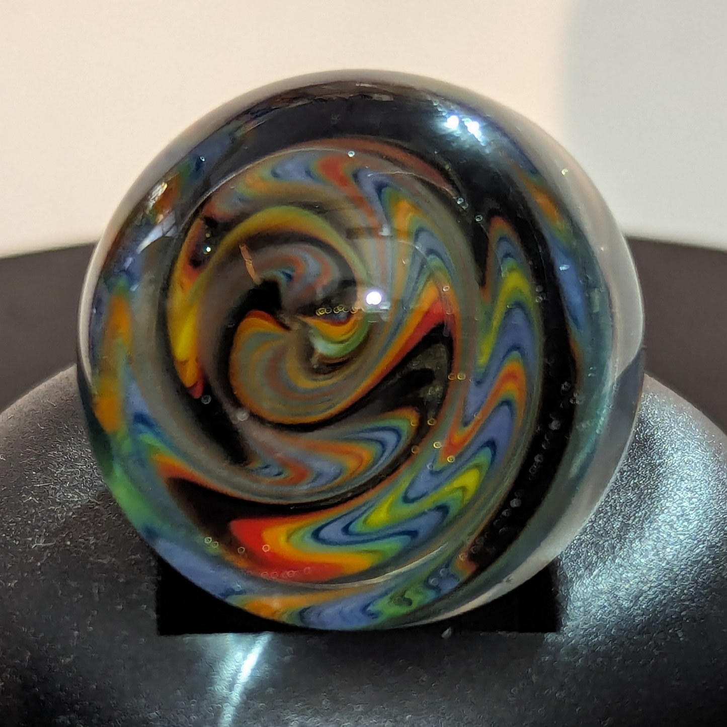 Sparkled Rainbow Wig-Wag Slurper Cap